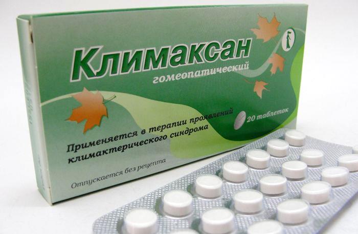 Гомеопатический Климаксан в таблетках