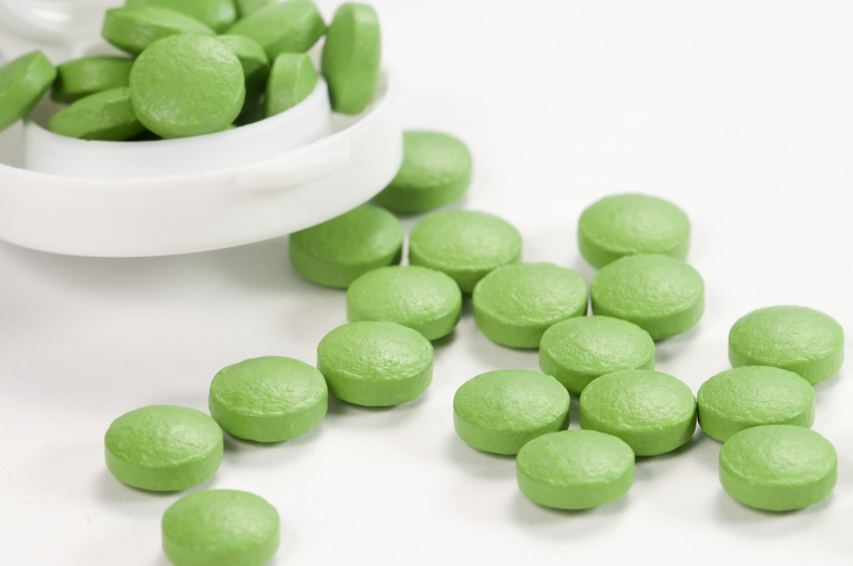 Зеленые таблетки