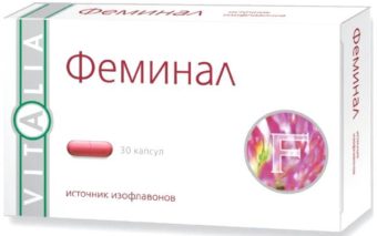 Феминал - препарат при климаксе негормональный